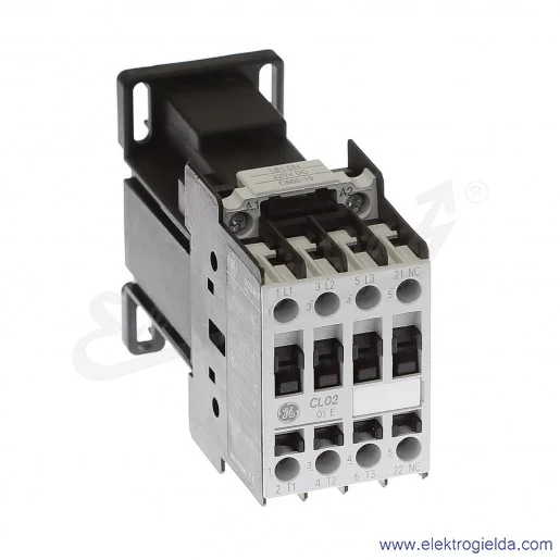 Stycznik CL02D301TN 220V DC, 1NC, 7,5KW/400V AC-3, 32A AC-1, 3-polowy Stycznik CL02D301TN 220V DC, 1NC, 7,5KW/400V AC-3, 32A AC-1, 3-polowy