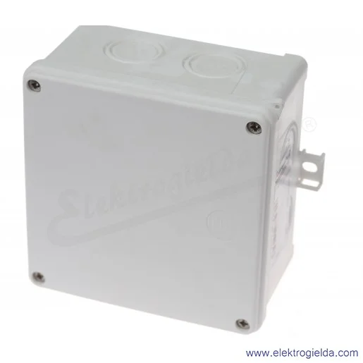 Puszka naścienna 35137206, N110x110mm, IP67, biała Puszka naścienna 35137206, N110x110mm, IP67, biała
