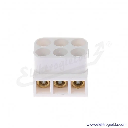 Listwa zaciskowa 25213406, LTE3-2,5 T213, 2,5mm2, 500V, 24A, 3 torowa Listwa zaciskowa 25213406, LTE3-2,5 T213, 2,5mm2, 500V, 24A, 3 torowa