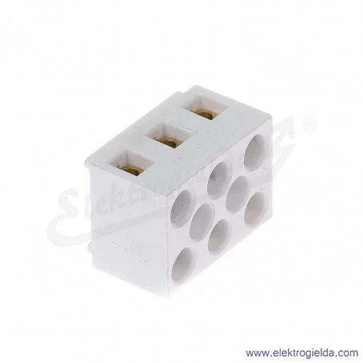 Złączka zaciskowa 25323406, LTE3-4,0 T323, 4mm2, 32A, 3 torowa Złączka zaciskowa 25323406, LTE3-4,0 T323, 4mm2, 32A, 3 torowa