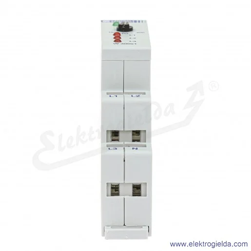 Przekaźnik zaniku fazy W-300s1 3N, 230..400VAC, regulacja 160..200V Przekaźnik zaniku fazy W-300s1 3N, 230..400VAC, regulacja 160..200V