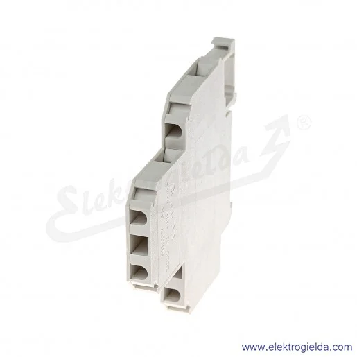 Złączka szynowa 13350312, ZEE2-4,0 T350, do wbudowywania el. elektrycznych, 4mm2, 400V, 24A Złączka szynowa 13350312, ZEE2-4,0 T350, do wbudowywania el. elektrycznych, 4mm2, 400V, 24A