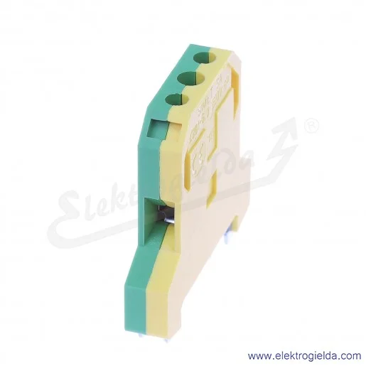 Złączka ochronna 14403319, ZSO1-6,0, żółto-zielona, śrubowa, 6mm2, 41A, 500V Złączka ochronna 14403319, ZSO1-6,0, żółto-zielona, śrubowa, 6mm2, 41A, 500V