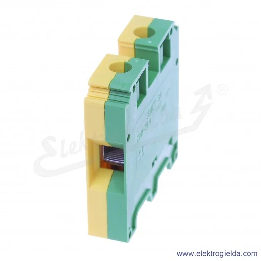 Złączka ochronna 14703319, ZSO1-35,0, żółto-zielona, śrubowa, 35mm2, 125A, 750V Złączka ochronna 14703319, ZSO1-35,0, żółto-zielona, śrubowa, 35mm2, 125A, 750V