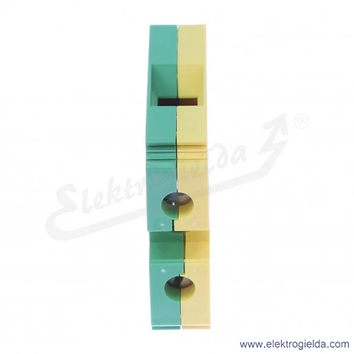 Złączka ochronna 14703319, ZSO1-35,0, żółto-zielona, śrubowa, 35mm2, 125A, 750V Złączka ochronna 14703319, ZSO1-35,0, żółto-zielona, śrubowa, 35mm2, 125A, 750V