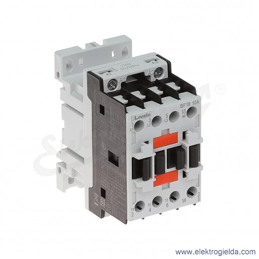 Stycznik BF1810A230 230VAC Ith 32A AC3/400V 7,5KW, 1NO Stycznik BF1810A230 230VAC Ith 32A AC3/400V 7,5KW, 1NO
