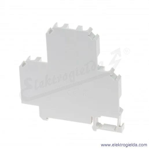 Złączka szynowa piętrowa 13304312, T-304 ZUW 2-4,0, szara, 6mm, 32A, 400V Złączka szynowa piętrowa 13304312, T-304 ZUW 2-4,0, szara, 6mm, 32A, 400V