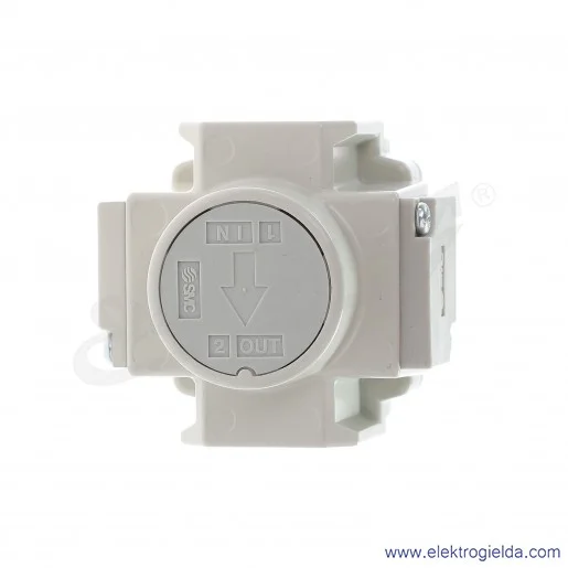 Zawór redukcyjny AR25-F02H-B, G1/4, regulacja 0.5-8.5 bar, 950 l/min, przyłącze manometru G1/8 Zawór redukcyjny AR25-F02H-B, G1/4, regulacja 0.5-8.5 bar, 950 l/min, przyłącze manometru G1/8