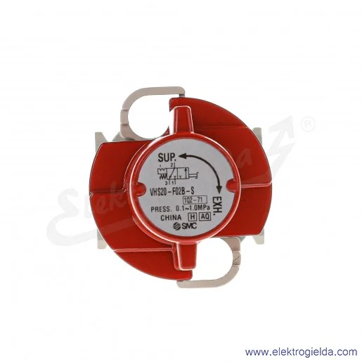 Ręczny zawór odcinający VHS20-F02B-S, G1/4 z wbudowanym tłumikiem Ręczny zawór odcinający VHS20-F02B-S, G1/4 z wbudowanym tłumikiem