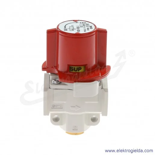 Ręczny zawór odcinający VHS20-F02B-S, G1/4 z wbudowanym tłumikiem Ręczny zawór odcinający VHS20-F02B-S, G1/4 z wbudowanym tłumikiem