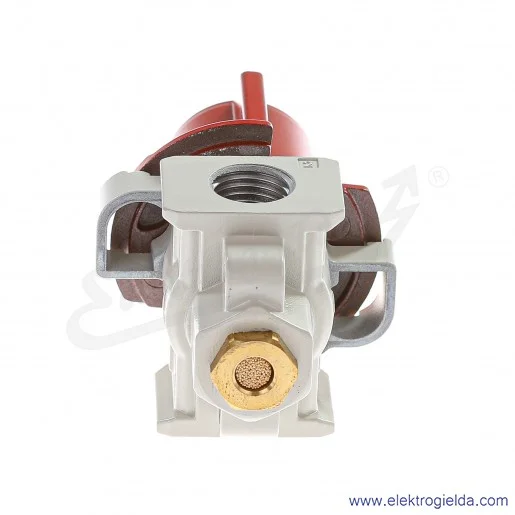 Ręczny zawór odcinający VHS20-F02B-S, G1/4 z wbudowanym tłumikiem Ręczny zawór odcinający VHS20-F02B-S, G1/4 z wbudowanym tłumikiem