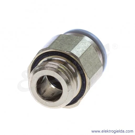 Przyłącze wtykowe proste KQ2H10-G02A, gwint G1/4, fi 10mm, sześciokąt zewnętrzny Przyłącze wtykowe proste KQ2H10-G02A, gwint G1/4, fi 10mm, sześciokąt zewnętrzny