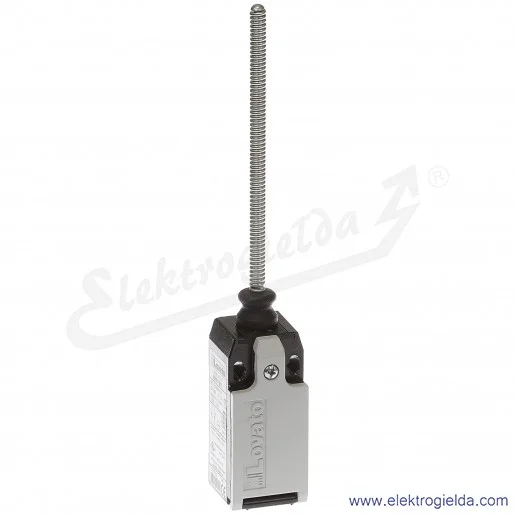 Wyłącznik krańcowy KMM1S11 dźwignia elastyczna uchylna wielokierunkowo, styki 1NO+1NC, obudowa metalowa IP65 Wyłącznik krańcowy KMM1S11 dźwignia elastyczna uchylna wielokierunkowo, styki 1NO+1NC, obudowa metalowa IP65