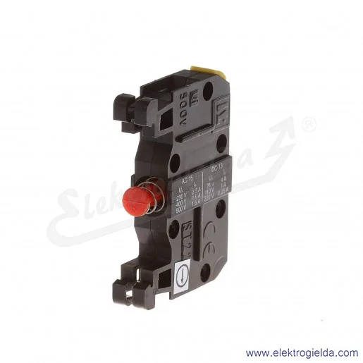 Łącznik z torem rozwiernym (01) kolor czerwony NC ST22\01-1 Łącznik z torem rozwiernym (01) kolor czerwony NC ST22\01-1