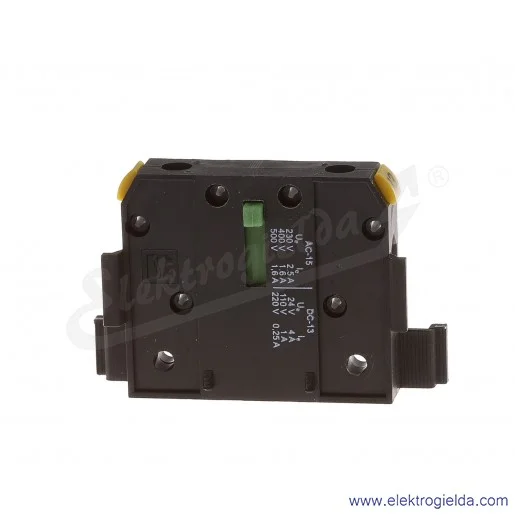 SP\SP80-10 styk NO dedykowany do rozłączników RSI, PRZK 63/80 mocowany do boku rozłącznika SP\SP80-10 styk NO dedykowany do rozłączników RSI, PRZK 63/80 mocowany do boku rozłącznika