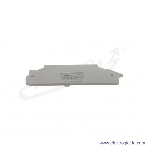 Ścianka końcowa ES4-SF szara szerokość 1,5mm Ścianka końcowa ES4-SF szara szerokość 1,5mm