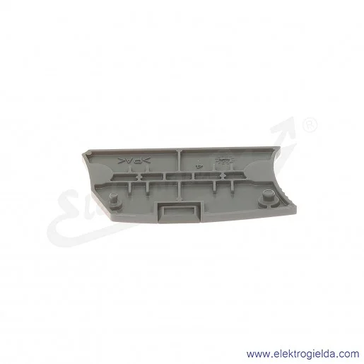 Ścianka końcowa ES4 szara szerokość 2,2mm Ścianka końcowa ES4 szara szerokość 2,2mm