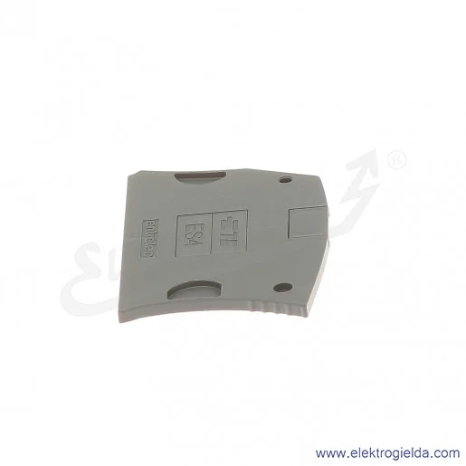 Ścianka końcowa ES4 szara szerokość 2,2mm Ścianka końcowa ES4 szara szerokość 2,2mm