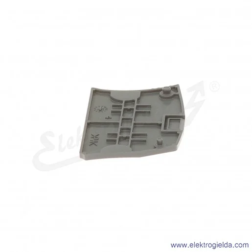 Ścianka końcowa ES4 szara szerokość 2,2mm Ścianka końcowa ES4 szara szerokość 2,2mm