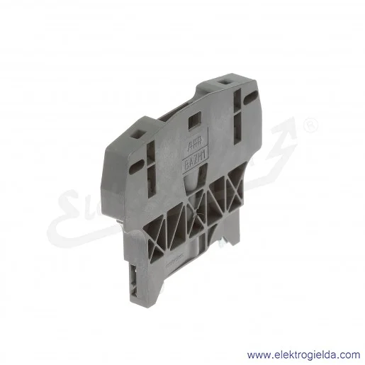 Trzymacz końcowy BAZH1 szary szerokość 10mm Trzymacz końcowy BAZH1 szary szerokość 10mm