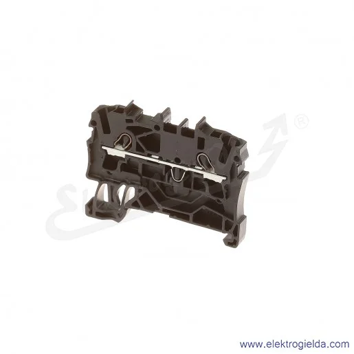 Złączka sprężynowa 2002-1205 2,5mm2 2-przewodowa, czarna TopJob S Złączka sprężynowa 2002-1205 2,5mm2 2-przewodowa, czarna TopJob S