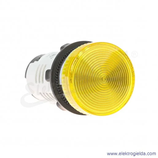 XB7EV65P Lampka sygnalizacyjna żółta Un 250V do źródeł światła z bagnetem Ba9s XB7EV65P Lampka sygnalizacyjna żółta Un 250V do źródeł światła z bagnetem Ba9s