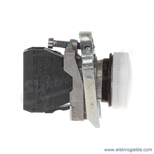 XB4BV61 Lampka sygnalizacyjna Biała do 250V 2,4W z uchwytem do żarówki z bagnetem Ba9s XB4BV61 Lampka sygnalizacyjna Biała do 250V 2,4W z uchwytem do żarówki z bagnetem Ba9s