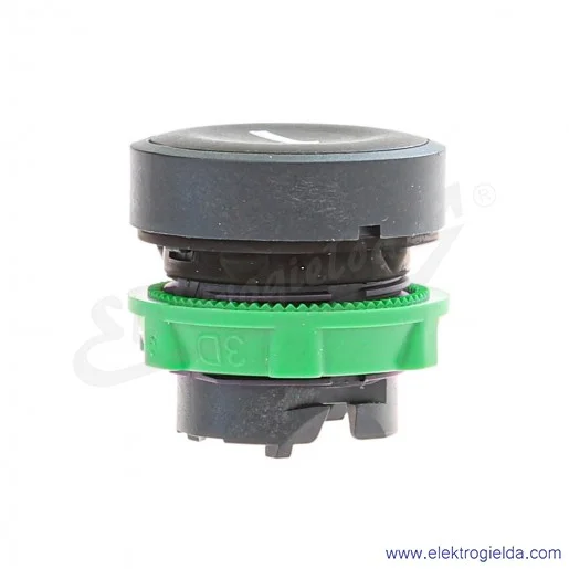 ZB5AA335 Napęd przycisku *STRZAŁKA* w dół, biała na czarnym tle płaski okrągły samoczynny powrót ZB5AA335 Napęd przycisku *STRZAŁKA* w dół, biała na czarnym tle płaski okrągły samoczynny powrót