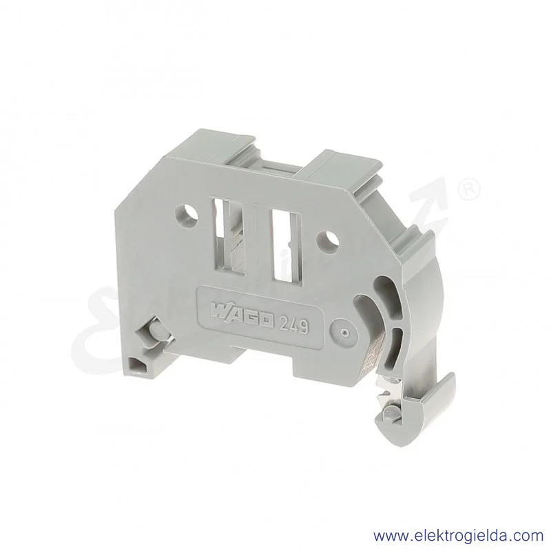 249-117 10mm Blokada końcowa, bezśrubowa do montażu na szynie TS35 249-117 10mm Blokada końcowa, bezśrubowa do montażu na szynie TS35