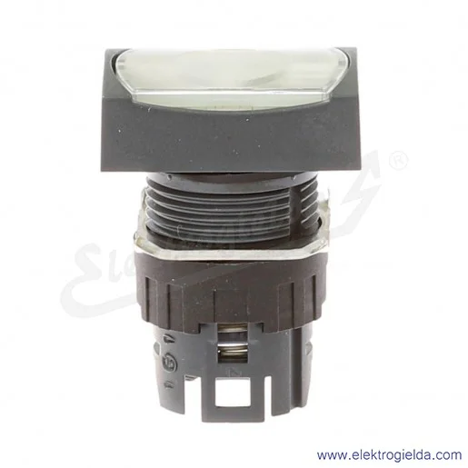 Napęd przycisku ZB6DW1 biały prostokątny, z mozliwością podświetlenia, fi 16mm Napęd przycisku ZB6DW1 biały prostokątny, z mozliwością podświetlenia, fi 16mm