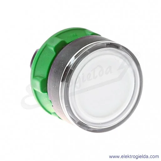 Napęd przycisku ZB5AW313 biały podświetlany, samopowrotny, fi 22mm, IP66 Napęd przycisku ZB5AW313 biały podświetlany, samopowrotny, fi 22mm, IP66