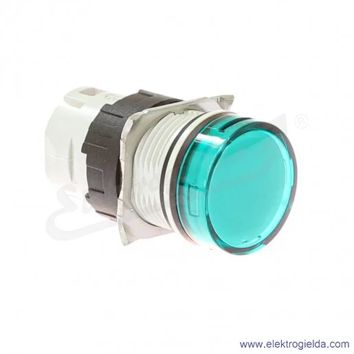 Główka lampki ZB6AV3 zielona okragła, fi 16mm, IP65 Główka lampki ZB6AV3 zielona okragła, fi 16mm, IP65