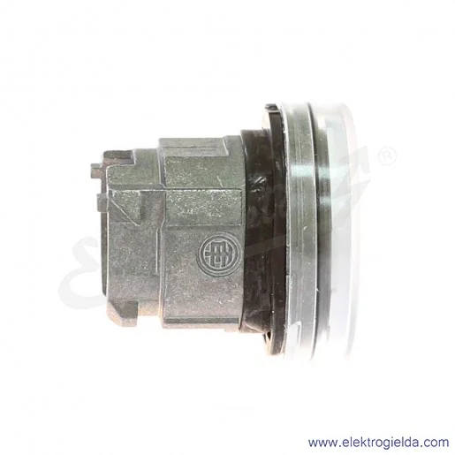 Główka lampki ZB4BV013 biała, metalowa, do podświetlenia LED, fi 22mm, IP66 Główka lampki ZB4BV013 biała, metalowa, do podświetlenia LED, fi 22mm, IP66