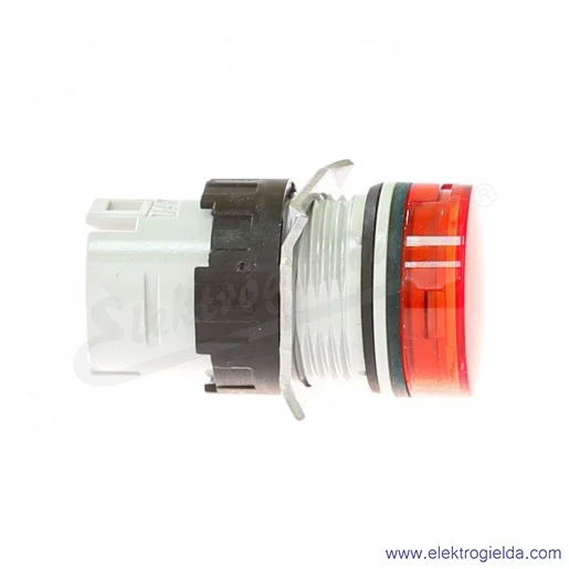 Główka lampki ZB6AV4 czerwona okrągła, fi 16mm, IP65 Główka lampki ZB6AV4 czerwona okrągła, fi 16mm, IP65