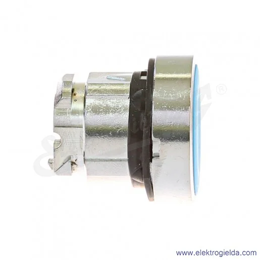 Napęd przycisku ZB4BA6 niebieski metalowy, kryty, samopowrotny, fi 22mm, IP66 Napęd przycisku ZB4BA6 niebieski metalowy, kryty, samopowrotny, fi 22mm, IP66
