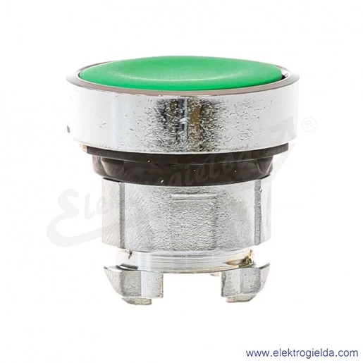 Napęd przycisku ZB4BA3 zielony metalowy, kryty, samopowrotny, fi 22mm, IP66 Napęd przycisku ZB4BA3 zielony metalowy, kryty, samopowrotny, fi 22mm, IP66