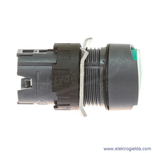 Napęd przycisku ZB6AA3 zielony, kryty samopowrotny, fi 16mm, IP65 Napęd przycisku ZB6AA3 zielony, kryty samopowrotny, fi 16mm, IP65