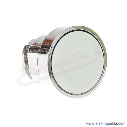 Napęd przycisku ZB4BA1 biały metalowy, kryty, samopowrotny, fi 22mm, IP66 Napęd przycisku ZB4BA1 biały metalowy, kryty, samopowrotny, fi 22mm, IP66