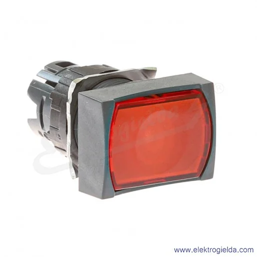 Napęd przycisku ZB6DW4 czerwony prostokątny, kryty, podświetlany, samopowrotny, fi 16mm, IP65 Napęd przycisku ZB6DW4 czerwony prostokątny, kryty, podświetlany, samopowrotny, fi 16mm, IP65