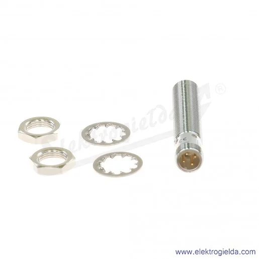 Czujnik indukcyjny BI4-M12E-VP6X-H1141 M12 PNP NO/NC Sn 4mm z konektorem M12 10...30 VDC 62mm Czujnik indukcyjny BI4-M12E-VP6X-H1141 M12 PNP NO/NC Sn 4mm z konektorem M12 10...30 VDC 62mm