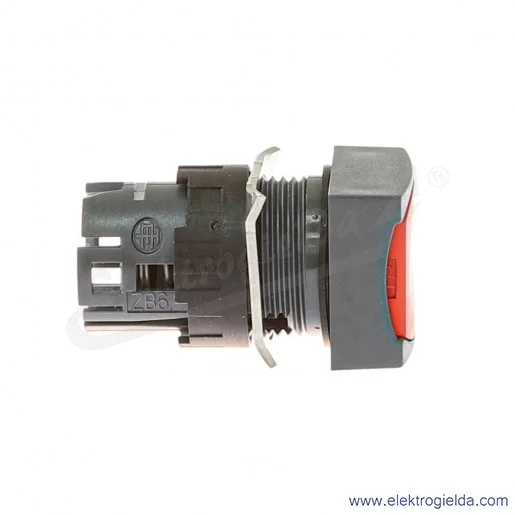 Napęd przycisku ZB6CA4 czerwony kwadratowy, kryty, samopowrotny, fi 16mm, IP65 Napęd przycisku ZB6CA4 czerwony kwadratowy, kryty, samopowrotny, fi 16mm, IP65