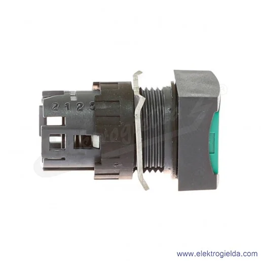 Napęd przycisku ZB6CA3 zielony kwadratowy, kryty, samopowrotny, fi 16mm, IP65 Napęd przycisku ZB6CA3 zielony kwadratowy, kryty, samopowrotny, fi 16mm, IP65