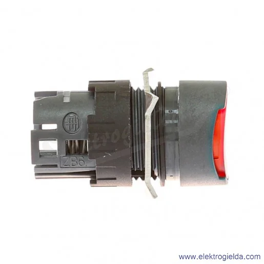 Napęd przycisku ZB6AW4 czerwony okrągły, podświetlany, samopowrotny, fi 16mm, IP65 Napęd przycisku ZB6AW4 czerwony okrągły, podświetlany, samopowrotny, fi 16mm, IP65