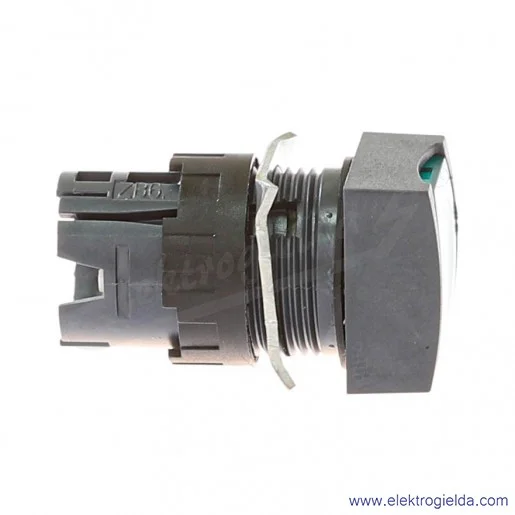 Napęd przycisku ZB6CW3 zielony kwadratowy, kryty, z możliwością podświetlenia, samopowrotny, fi 16mm, IP65 Napęd przycisku ZB6CW3 zielony kwadratowy, kryty, z możliwością podświetlenia, samopowrotny, fi 16mm, IP65