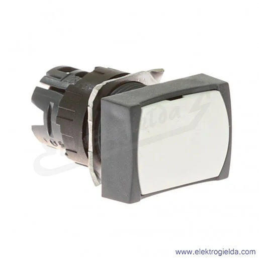 Napęd przycisku ZB6DA1 biały prostokątny, kyrty, samopowrotny, fi 16mm, IP65 Napęd przycisku ZB6DA1 biały prostokątny, kyrty, samopowrotny, fi 16mm, IP65