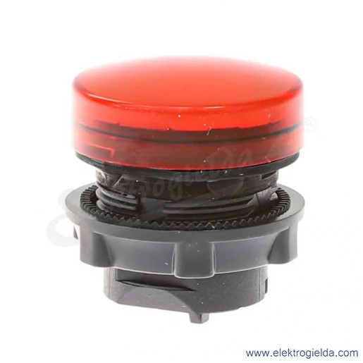 Główka lampki ZB5AV043 czerwona okrągła, fi 22mm, IP66 Główka lampki ZB5AV043 czerwona okrągła, fi 22mm, IP66