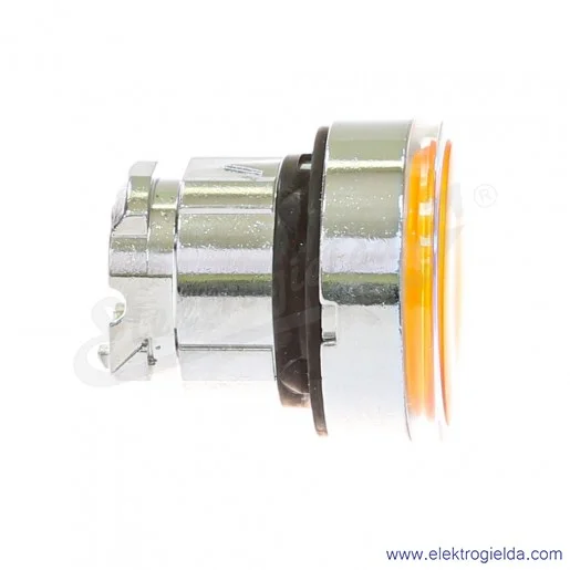 Napęd przycisku ZB4BH053 żółty podświetlany, metalowy kryty, bistabilny Napęd przycisku ZB4BH053 żółty podświetlany, metalowy kryty, bistabilny