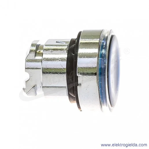 Napęd przycisku ZB4BW363 niebieski podświetlany, metalowy kryty, samopowrotny Napęd przycisku ZB4BW363 niebieski podświetlany, metalowy kryty, samopowrotny