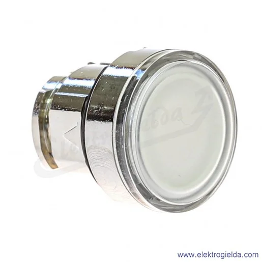 Napęd przycisku ZB4BW313 biały podświetlany, metalowy kryty, samopowrotny Napęd przycisku ZB4BW313 biały podświetlany, metalowy kryty, samopowrotny