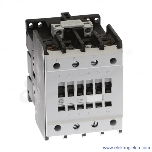 Stycznik CL05AB00MN 230V AC 50/60 HZ, 2NO+2NC, 18.5KW/400V AC-3, 90A AC-1, 4-polowy Stycznik CL05AB00MN 230V AC 50/60 HZ, 2NO+2NC, 18.5KW/400V AC-3, 90A AC-1, 4-polowy